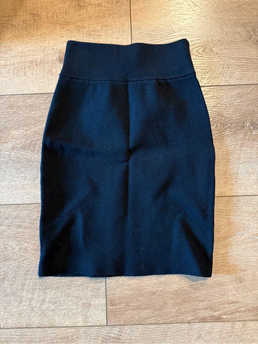 NWOT Express Black Women's Knit Pencil Skirt